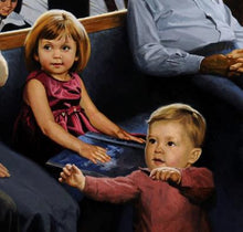 Sacrament Meeting Painting by Doc Christensen - Family Art